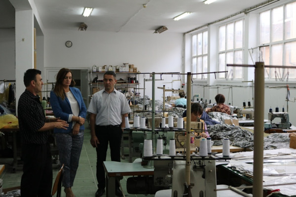 Начелница Дивна Аничић посјетила предузеће ''Радић''