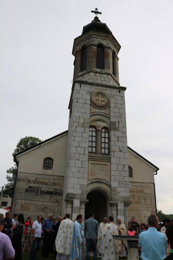 Прослављена слава храма у Герзову