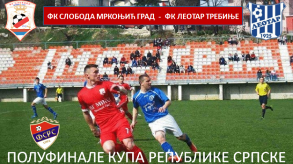 Слобода ослабљена у полуфиналу Купа РС