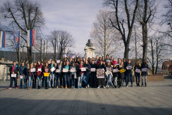 Performansom obilježen Međunarodni dan srednjoškolaca i studenata