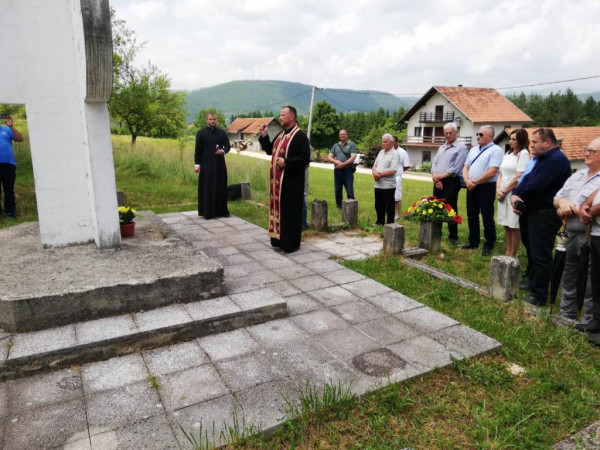 У Копљевићима прослављена слава села и служен парастос погинулим борцима